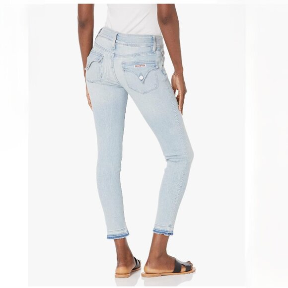 Hudson | Collin Mid Rise Skinny Jean cropped Back Flap Pockets | Size 30 Women's - Picture 3 of 12
